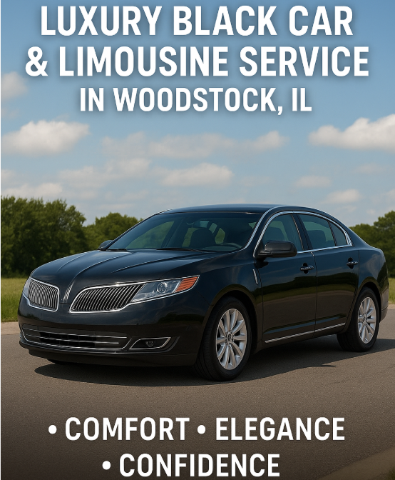 black car limo service woodstock il