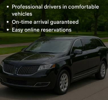 black car service charles il