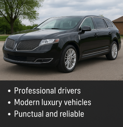 Luxury Black Car & Limousine Service in Naperville, IL