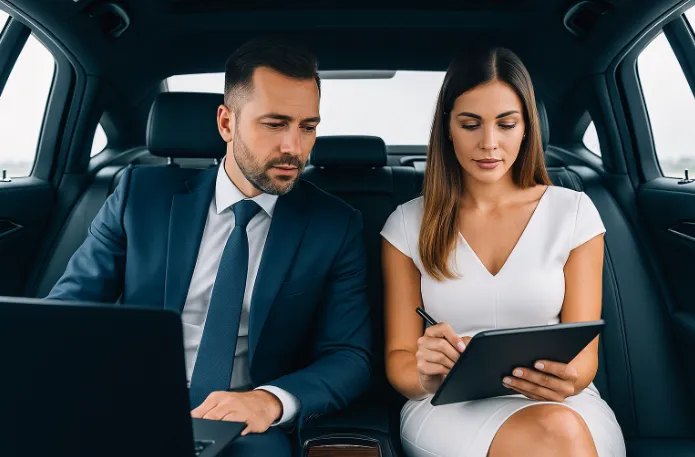 Black Car Lincoln Navigator